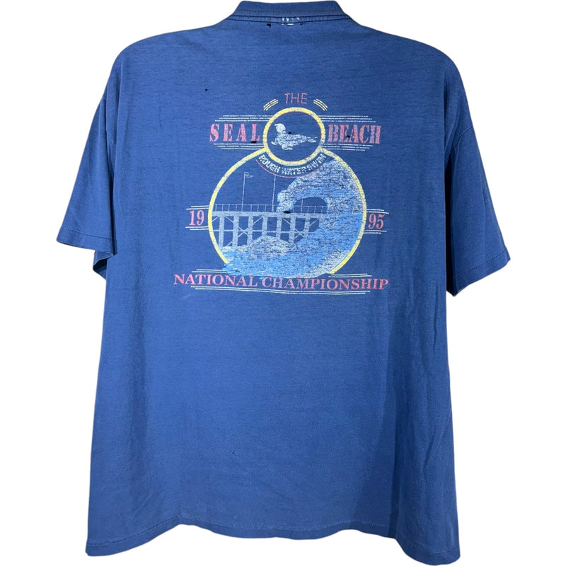 Vintage The Seal Beach Souvenir Tee 90's