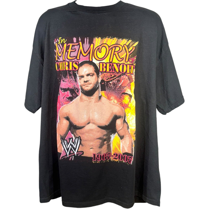 Vintage In Memory Of Chris Benoit WWE Tee