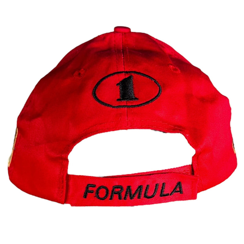 Vintage Formula 1 Ferarri Velcro Strapback Hat