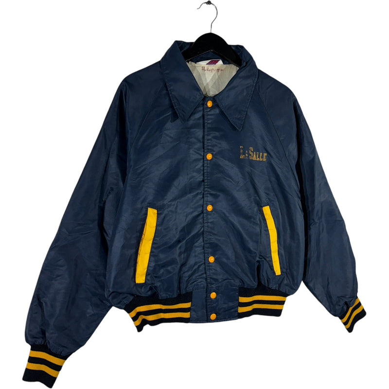 Vintage Lasalle University Satin Jacket