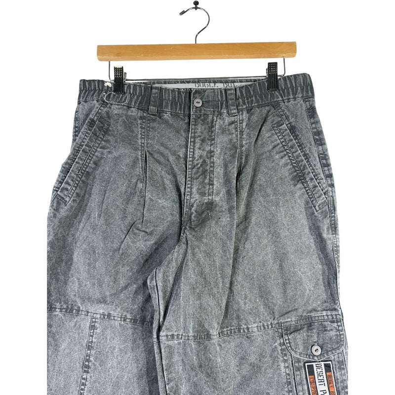 Vintage Desert Patrol Acid Washed Shorts 32