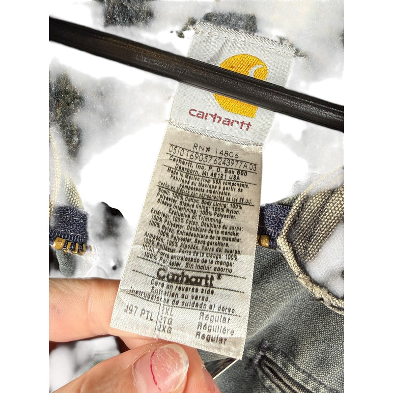 Vintage Carhartt Detroit Blanket Lined Workwear Jacket