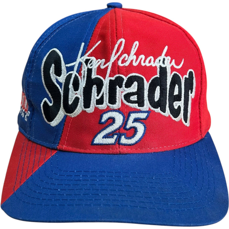 Vintage Ken Schrader #25 Embroidered NASCAR Snapback Hat