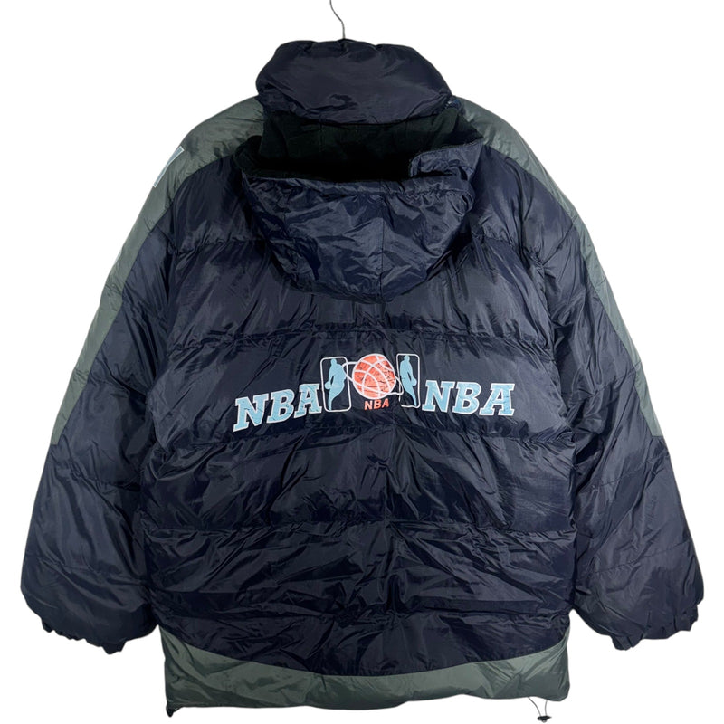 Vintage NBA Logo Puffer Jacket