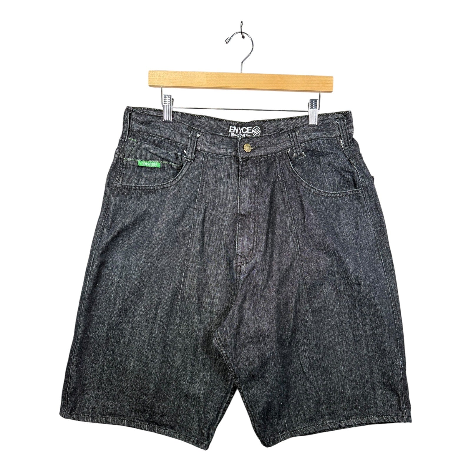 Vintage Cotton Bermuda Jean Denim Shorts