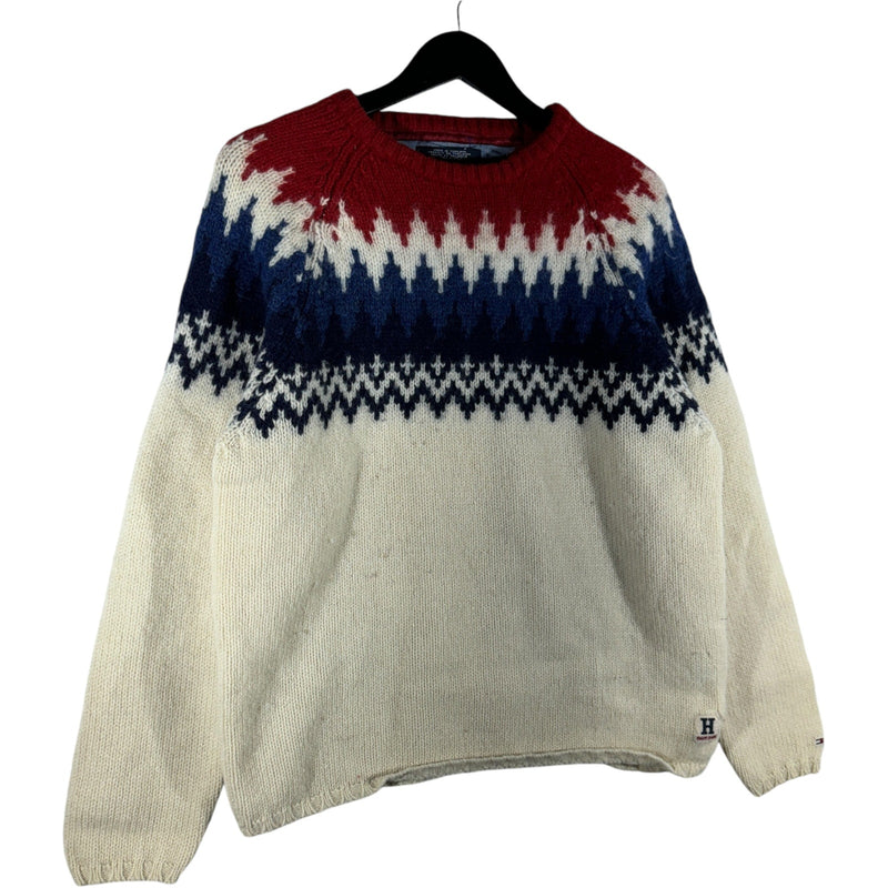 Vintage Tommy Hilfiger Geometric Sweater