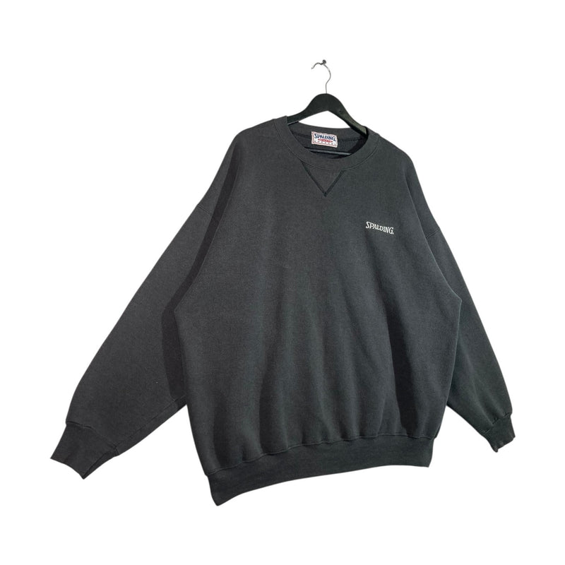 Vintage Spalding Print Athletic Crewneck