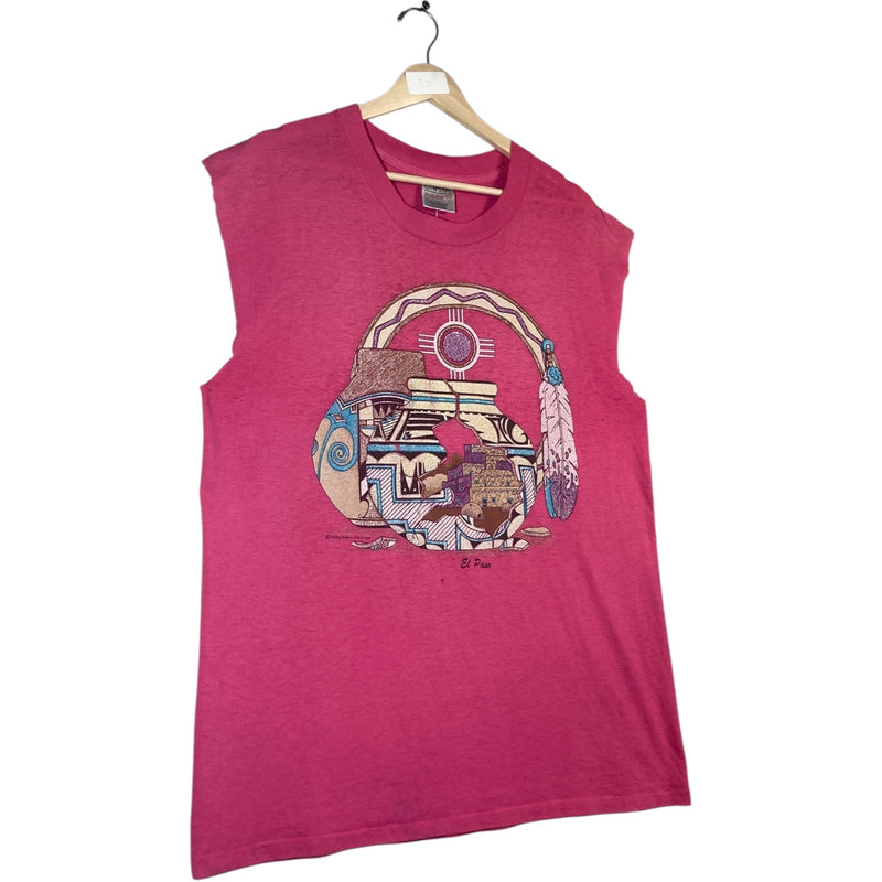 Vintage Oneita El Paso Muscle Sleeves Tank Top