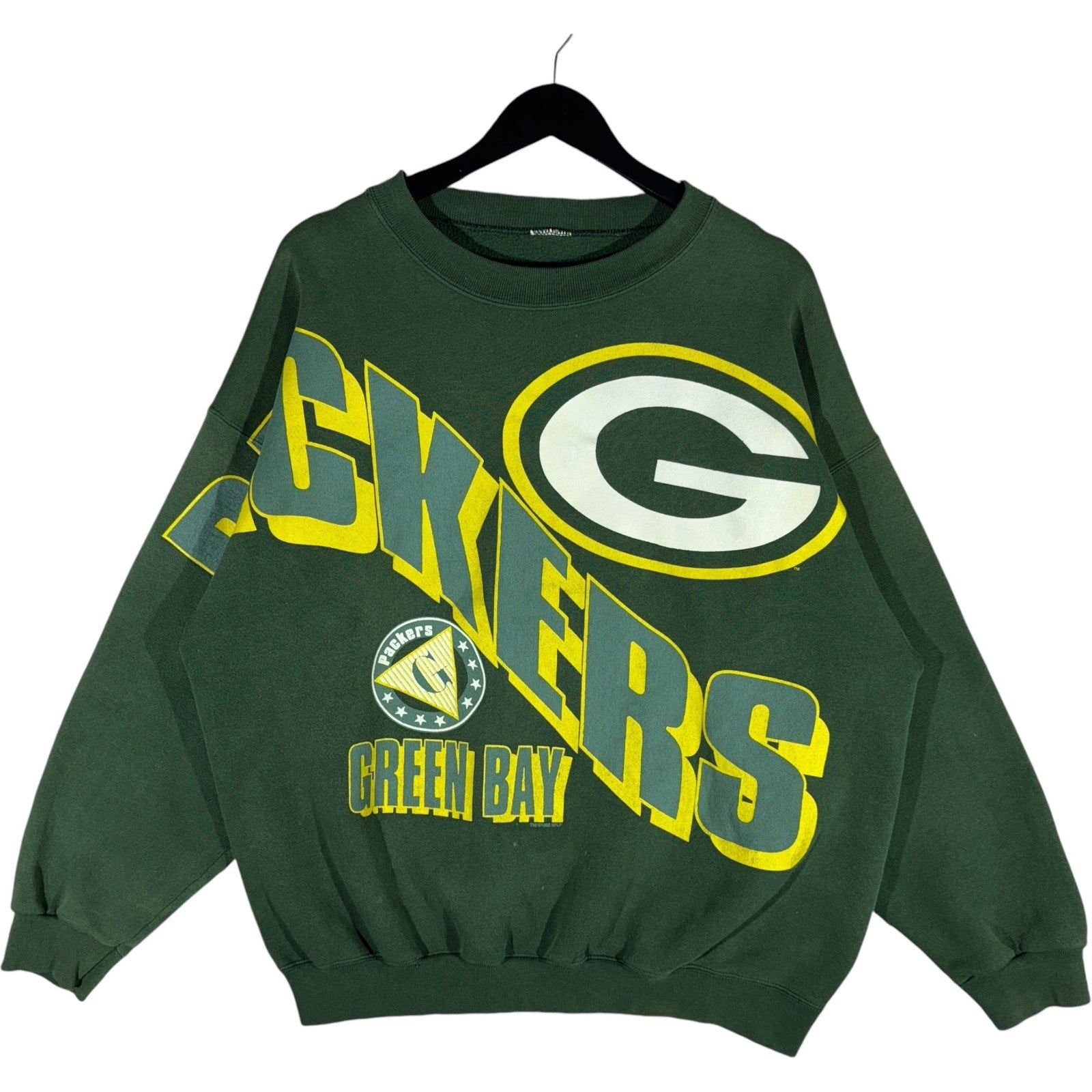 Vintage Green Bay Packers Spellout Crewneck