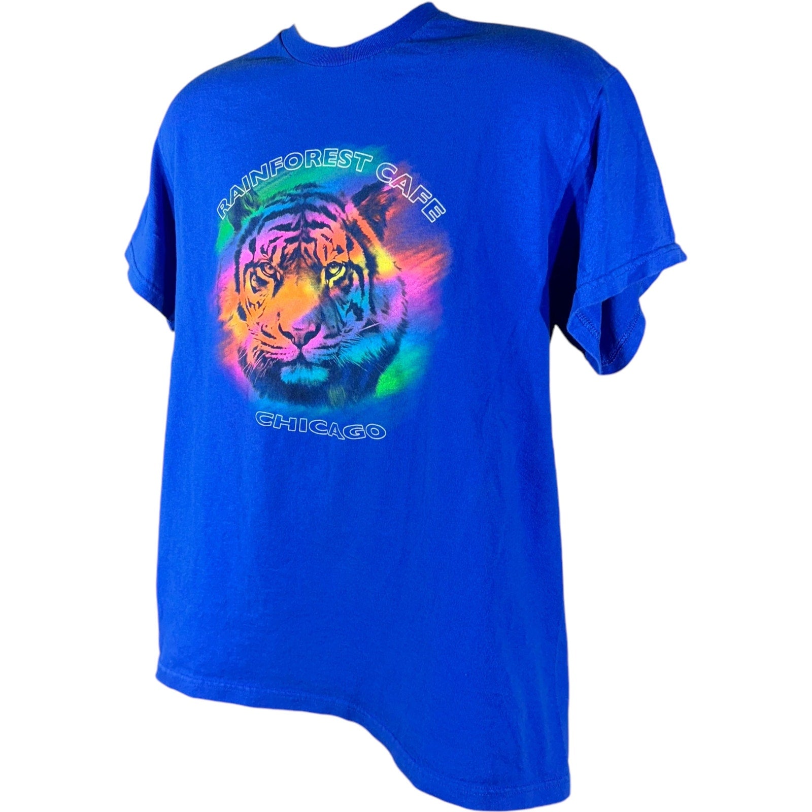 Vintage Rainforest Cafe Chicago Tiger Souvenir Tee