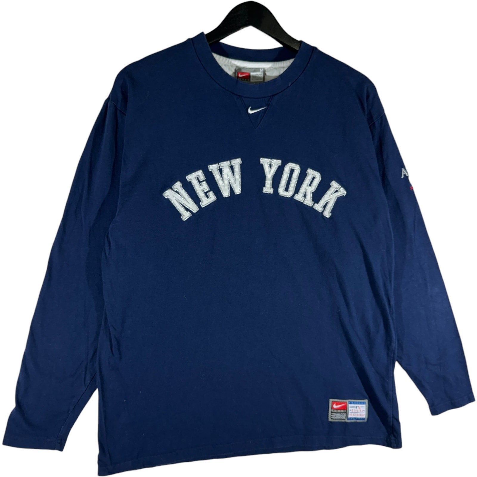 Vintage Nike Center Swoosh New York Yankees MLB Long Sleeve