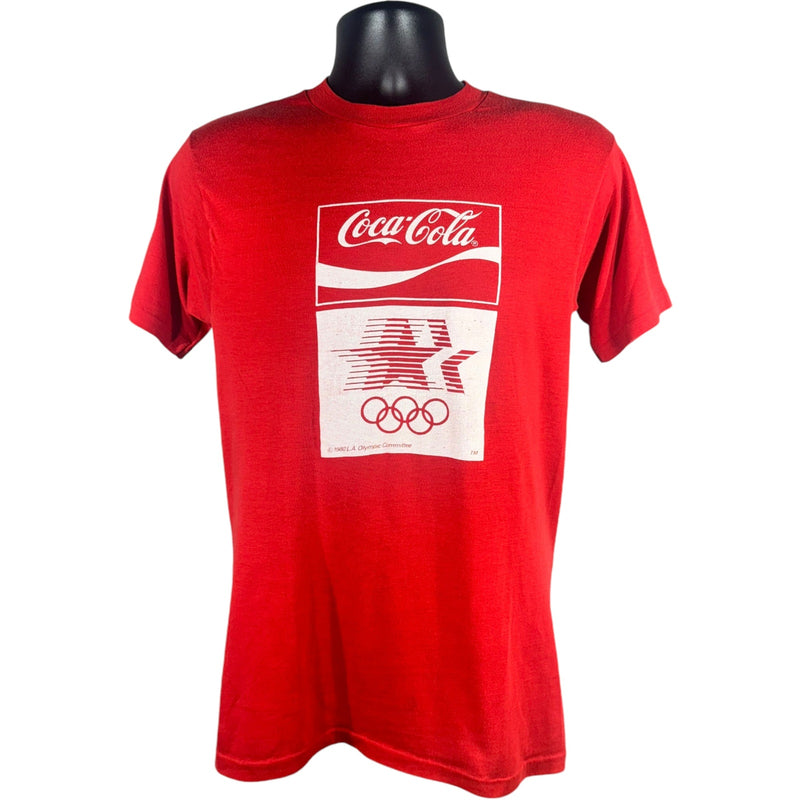 Vintage Coca Cola Olympics Souvenir Tee 1982