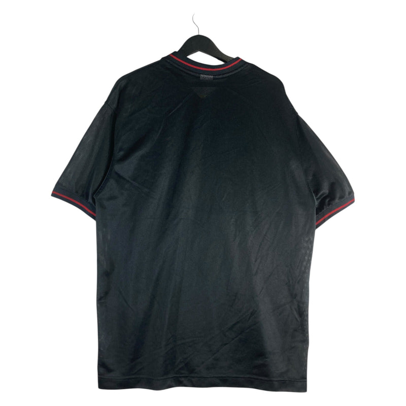 Vintage Nike Swoosh V Neck Jersey Large