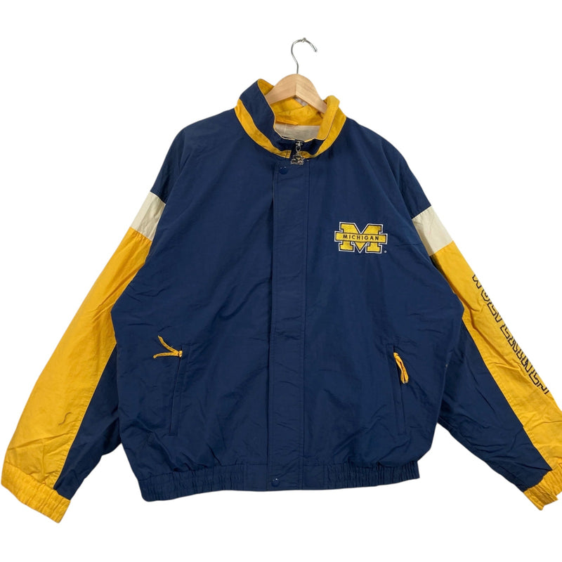 Vintage Starter University Of Michigan Puffer Jacket XL