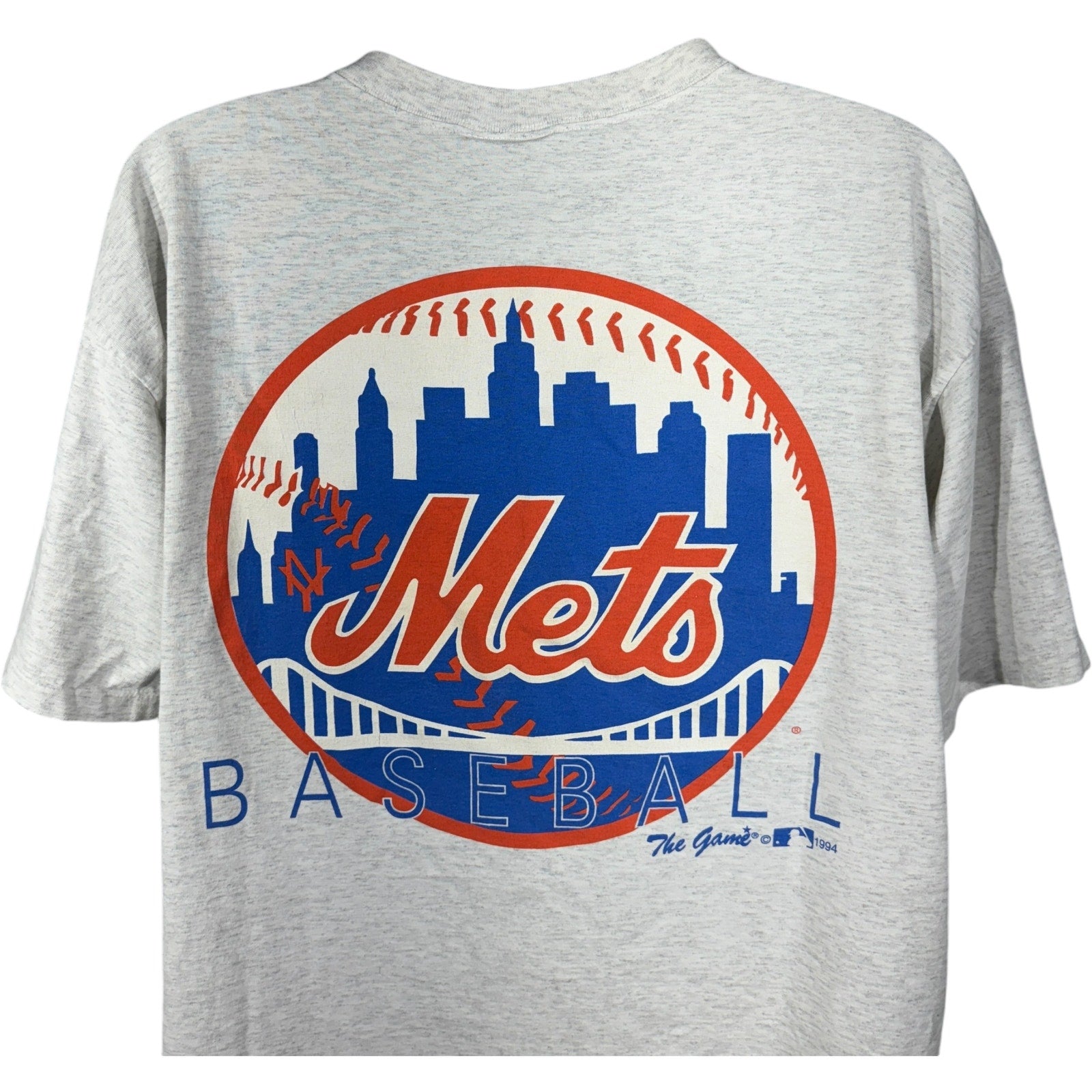 Vintage The Game New York Mets Big Logo Tee 1994