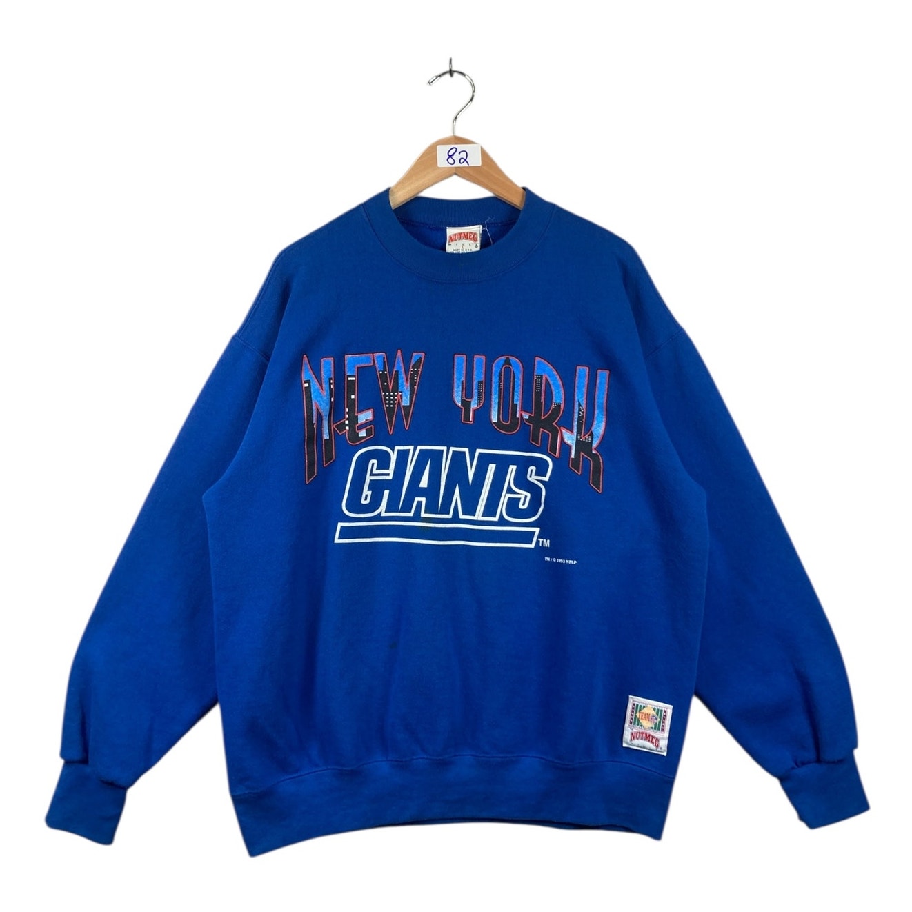 Vintage Nutmeg New York Giants NFL Crewneck