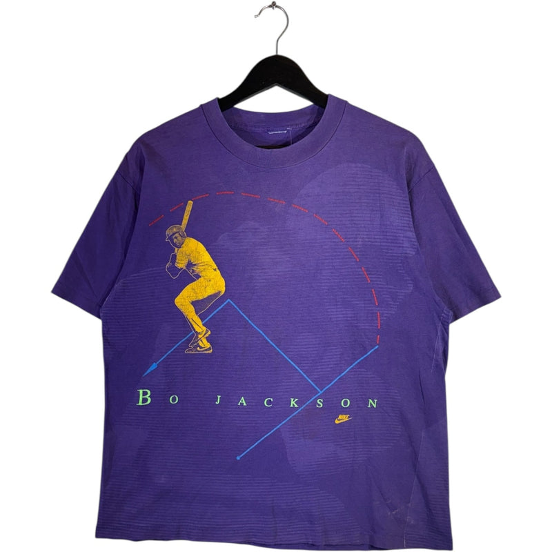 Vintage Bo Jackson Baseball Graphic T-Shirt