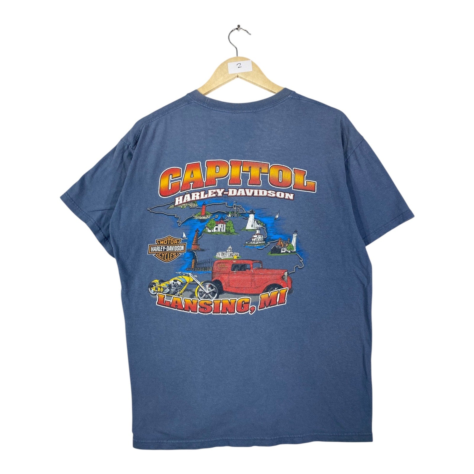 Vintage Harley Davidson Motorcycles T-Shirt