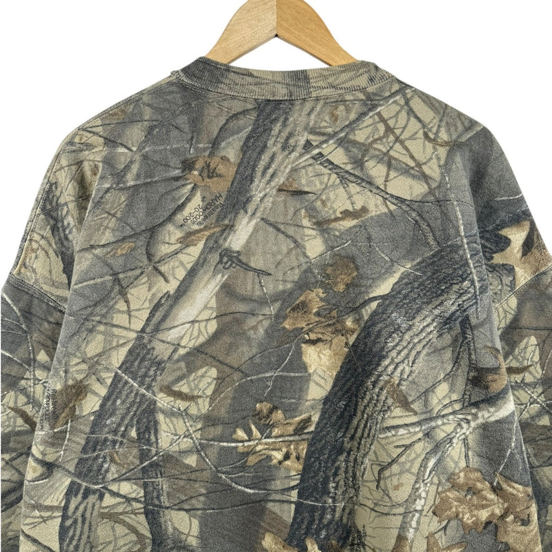 Vintage Realtree Camo Distress Crewneck