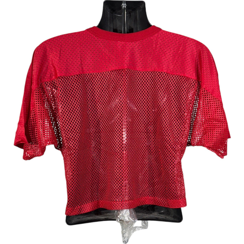 Vintage Brine Lacrosse Cropped Mesh Jersey