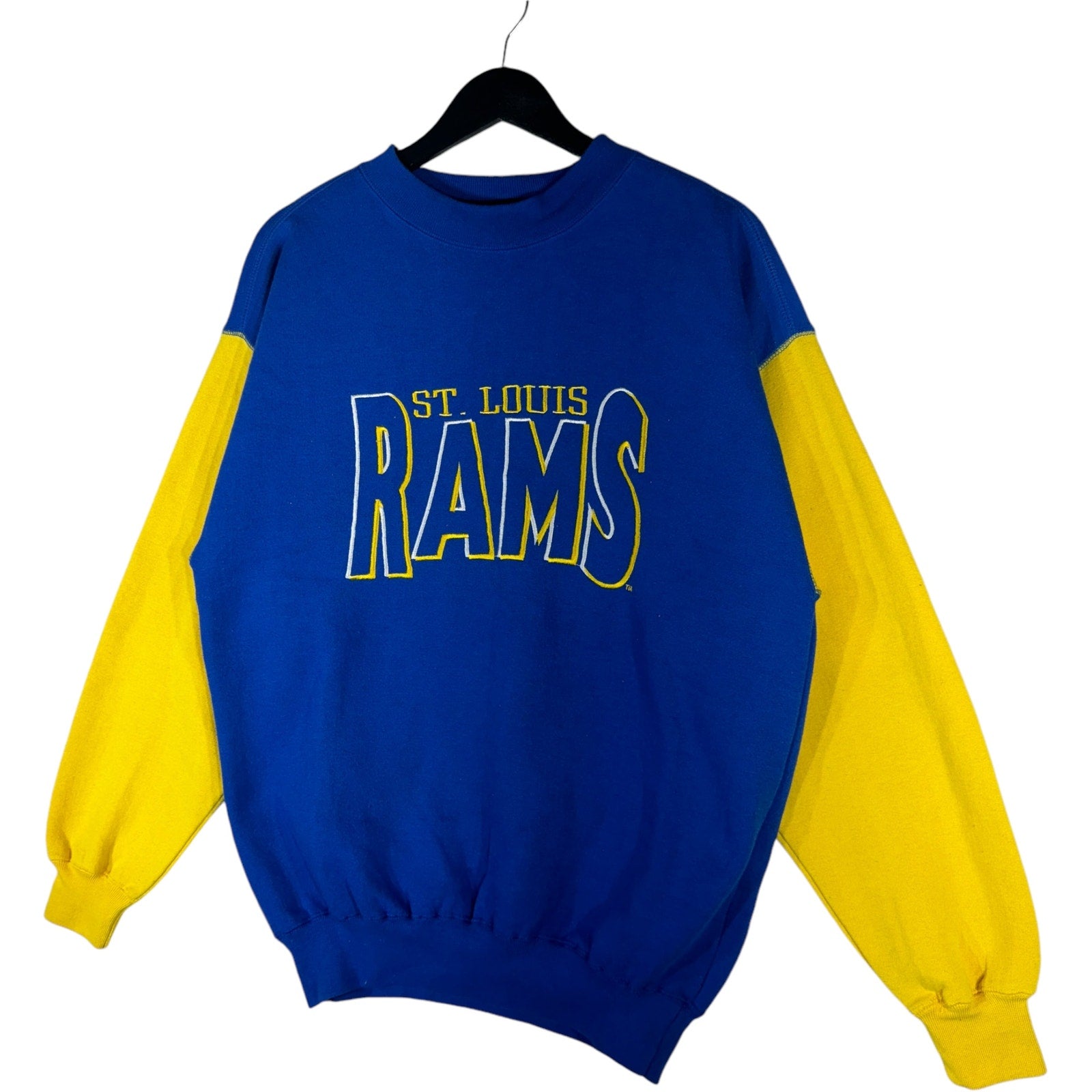 Vintage Logo 7 St. Louis Rams Crewneck 90s