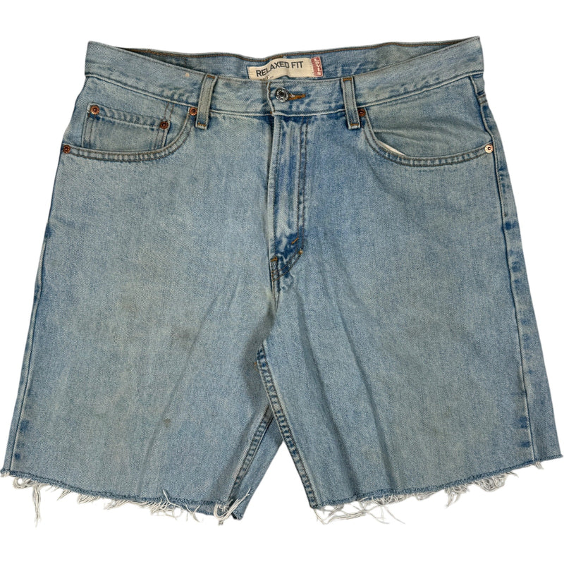 Vintage Levi's 550 Cut Off Denim Shorts 34