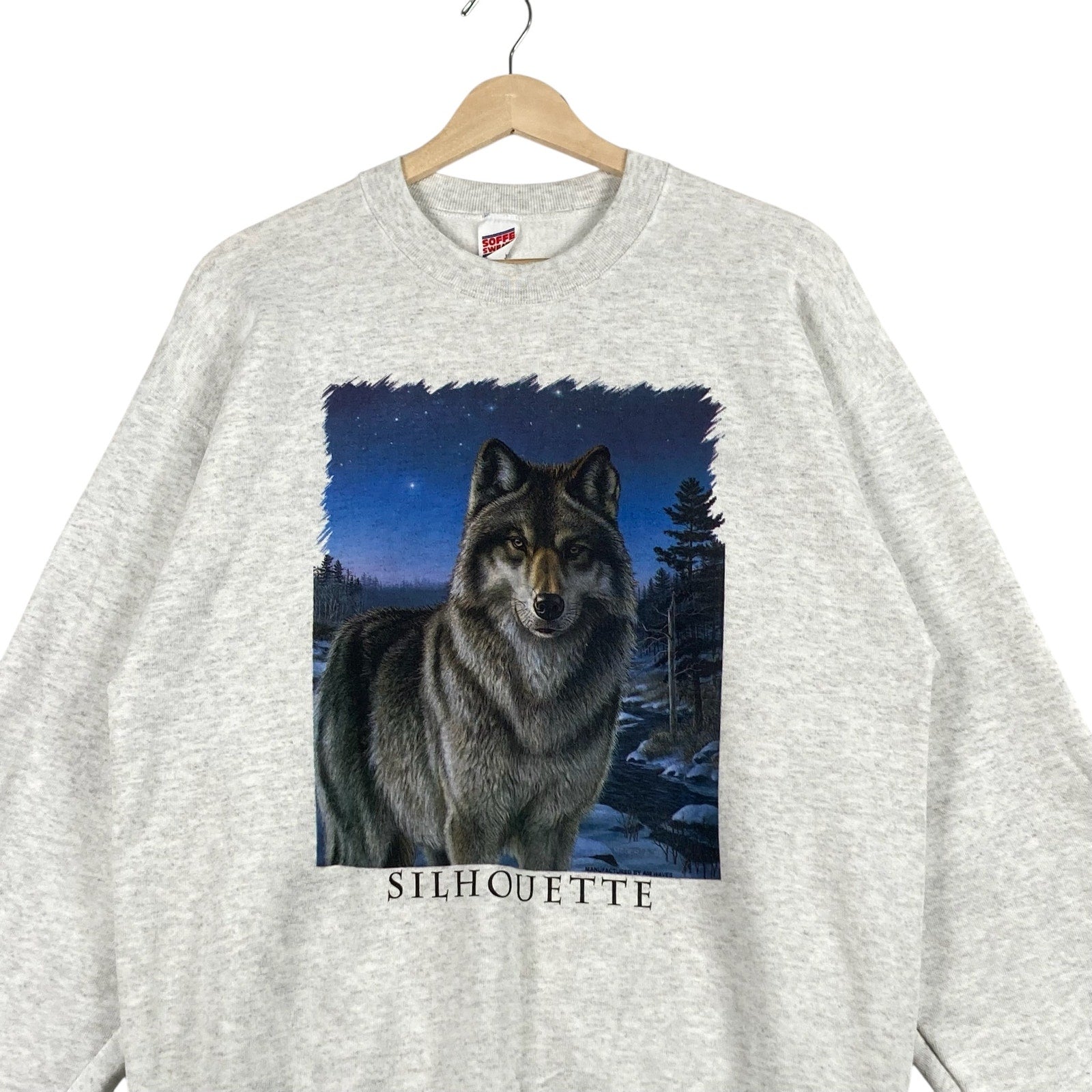 Vintage Wolf Graphic Crewneck