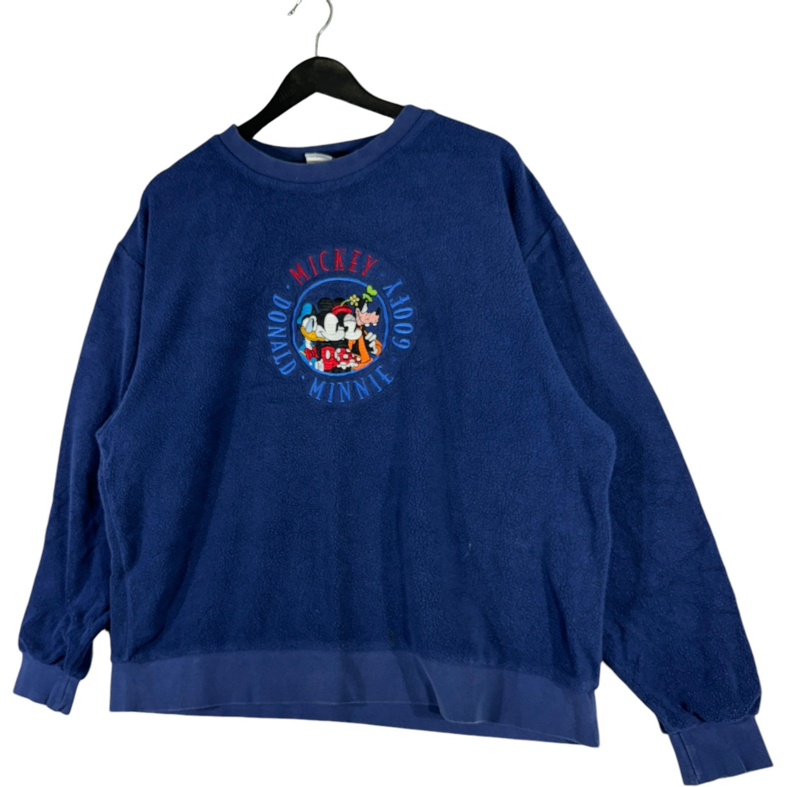 Vintage Disney "Mickey Minnie Donald Goofy" Characters Crewneck