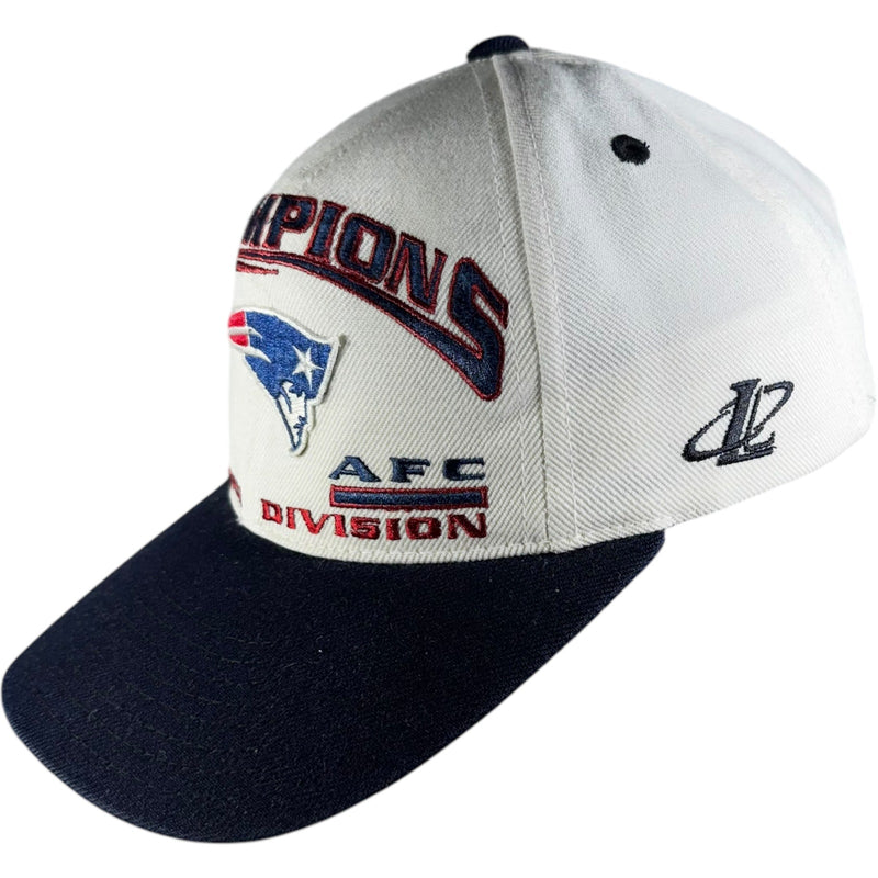 Vintage NFL New England Patriots AFC Champs Snapback Hat 90s