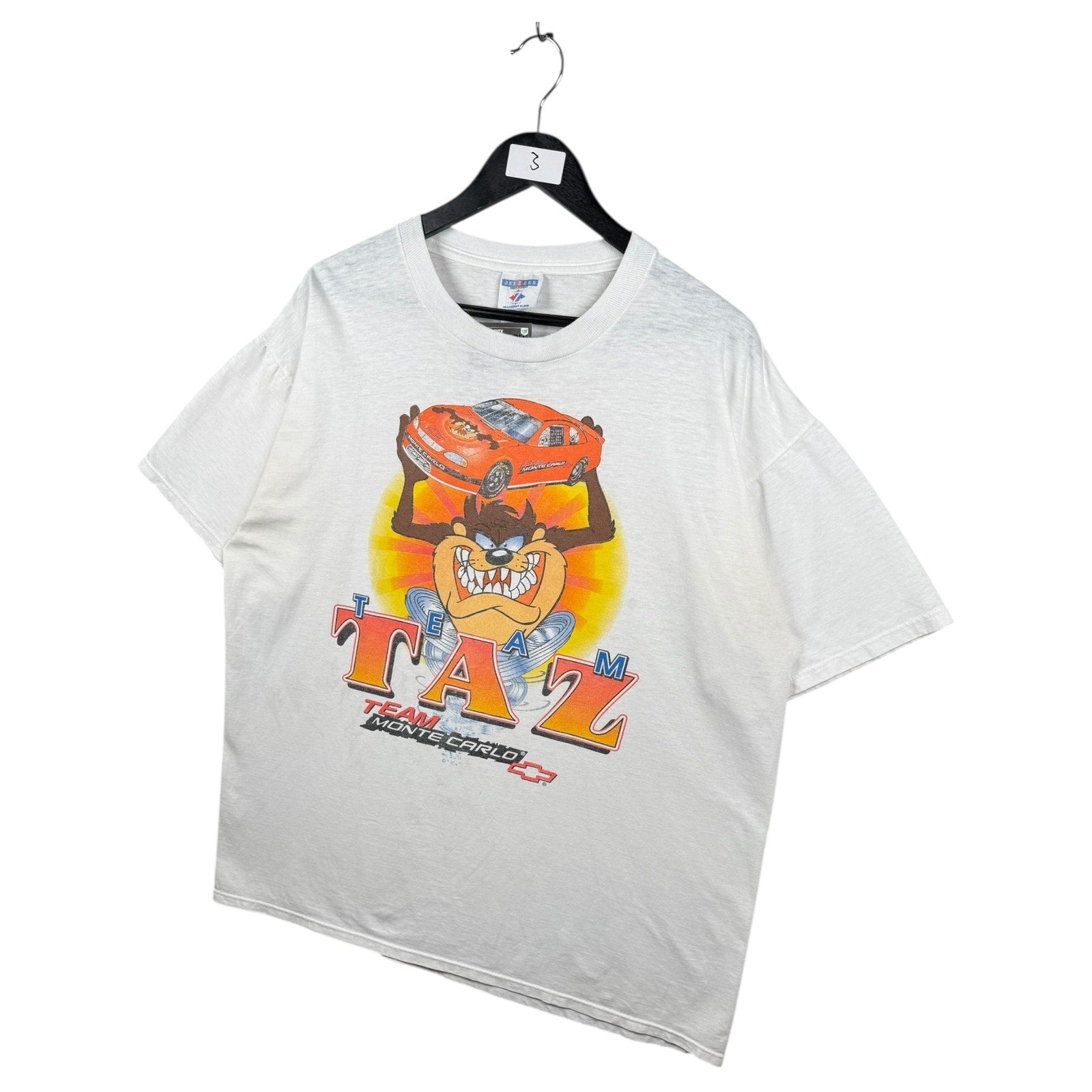 Vintage Looney Tunes Team Taz Chevrolet Monte Carlo T-Shirt