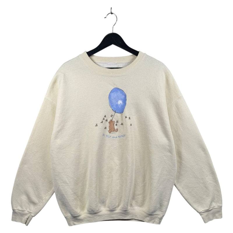Vintage Embroidered Winnie the Pooh Crewneck