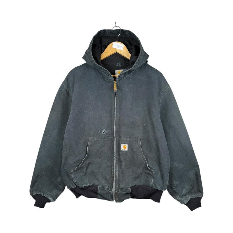 Vintage Carhartt Thermal Lined Full Zip Hoodie