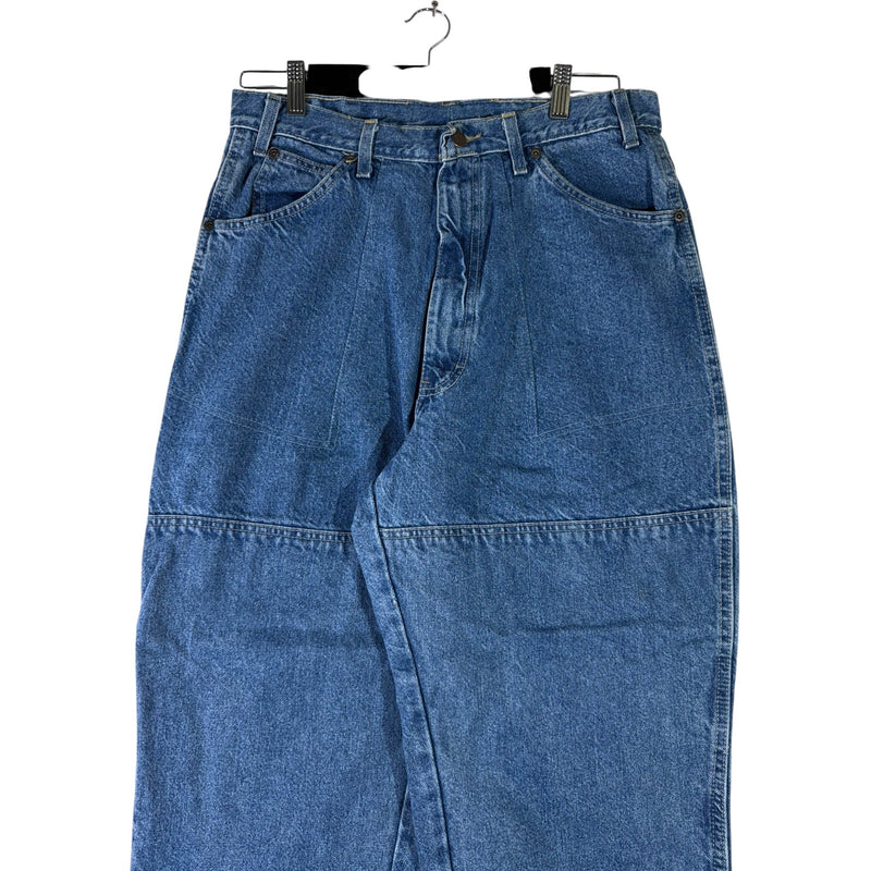 Vintage Dickies Denim Double Knee Carpenter Pants 42x30