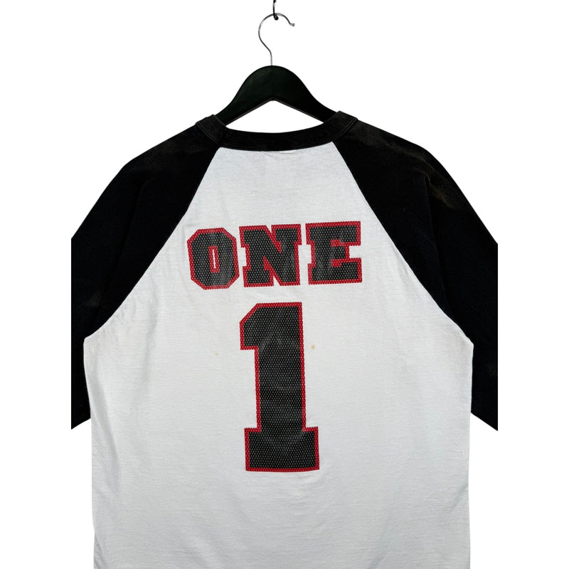 Vintage Metallica One Raglan 3/4 Sleeve T-Shirt