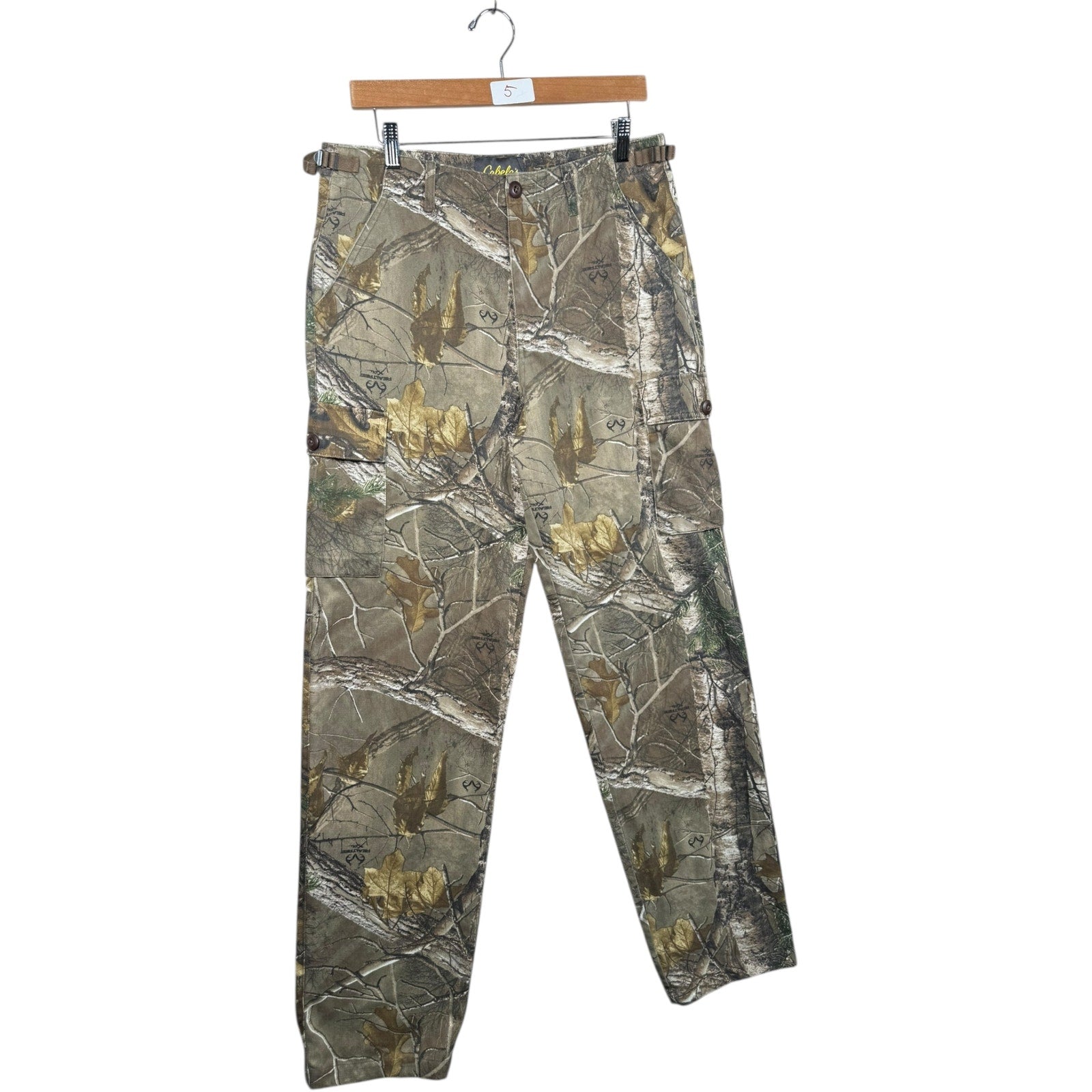 Vintage Cabela’s Realtree Camo Cargo Pants 32
