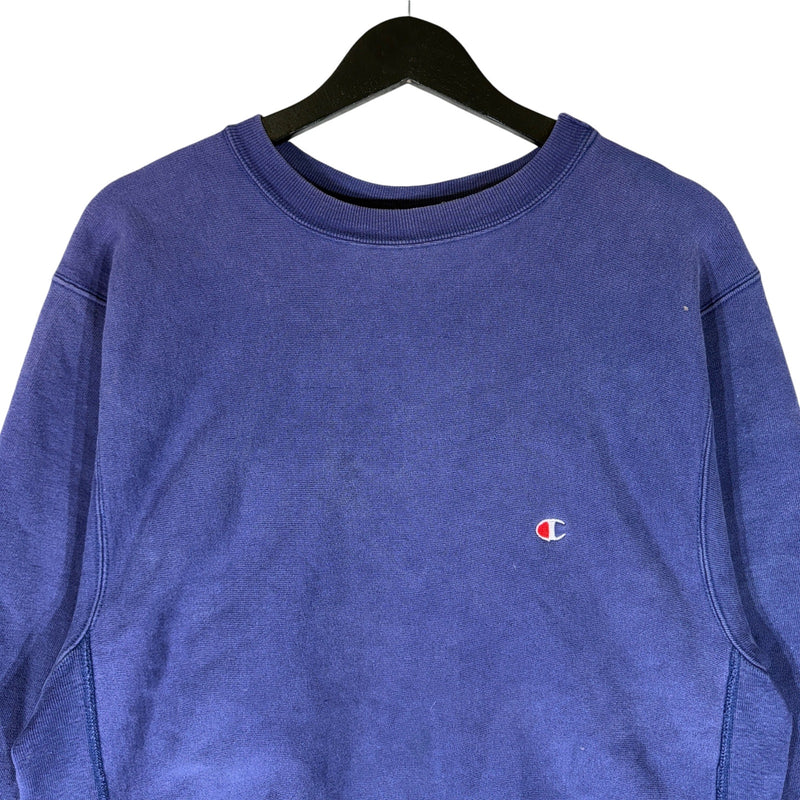 Vintage Champion Reverse Weave Small Logo Crewneck 80s