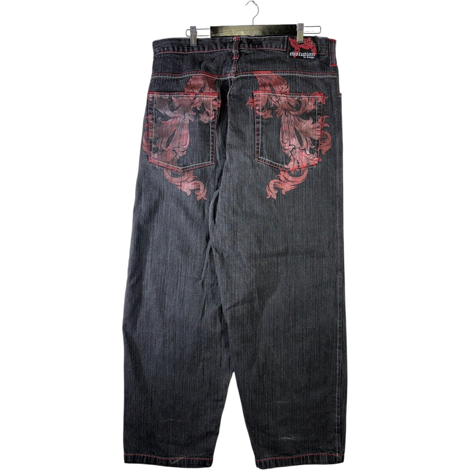 Vintage Ebolution Streetwear Baggy Denim Jeans 44x34