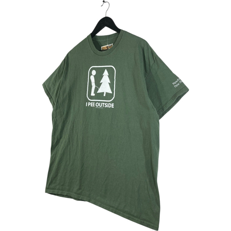 Vintage I Pee Outside Graphic T-Shirt
