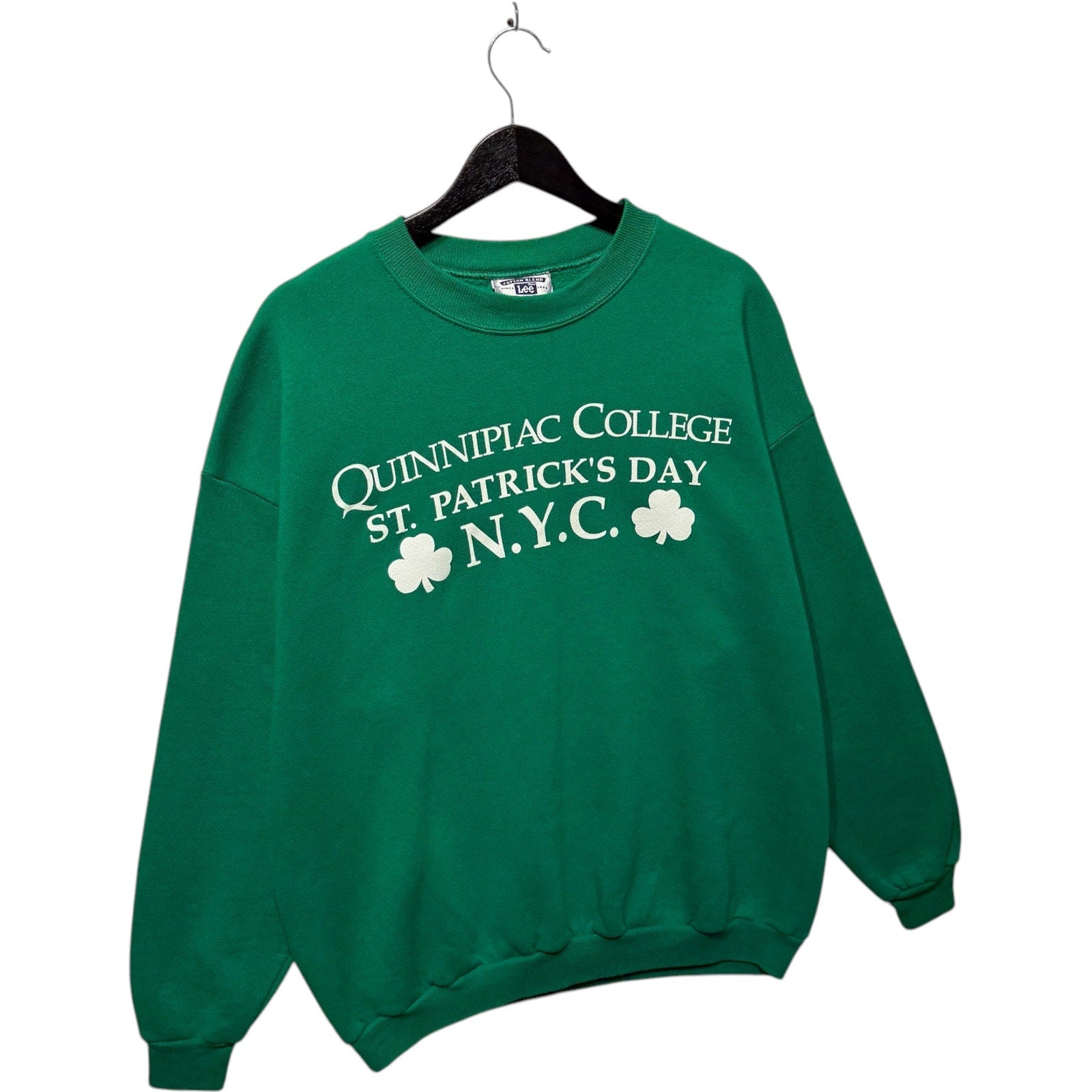 Vintage Quinnipiac College St. Patricks Day Crewneck