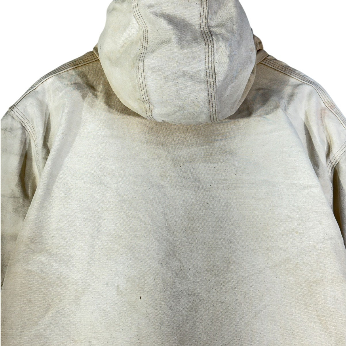 Vintage Carhartt Distressed Canvas Full Zip Workwear Jacket