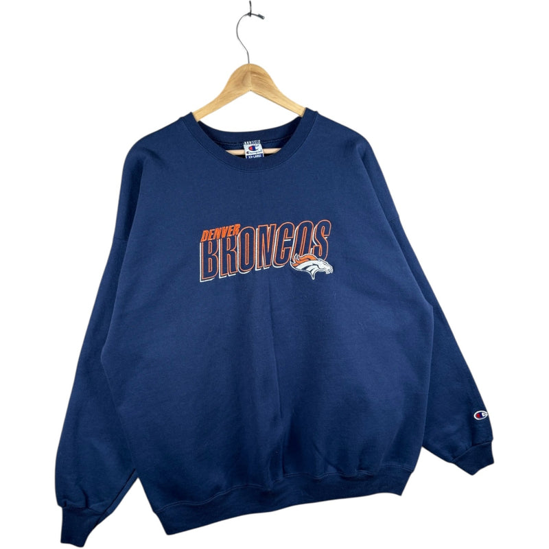 Vintage Champion Denver Broncos Pullover Crewneck