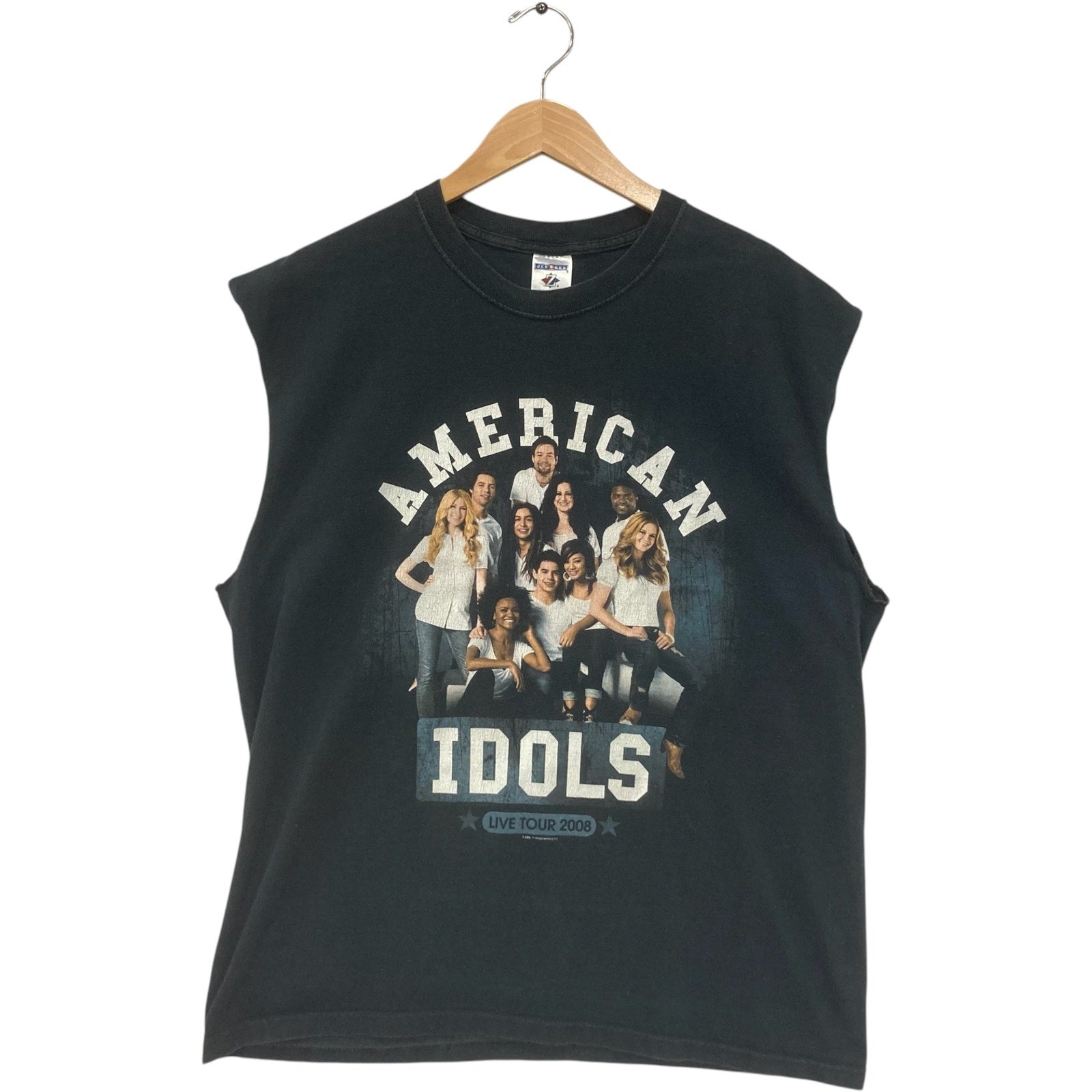 American Idols Live Tour Cut Off Tee 2008