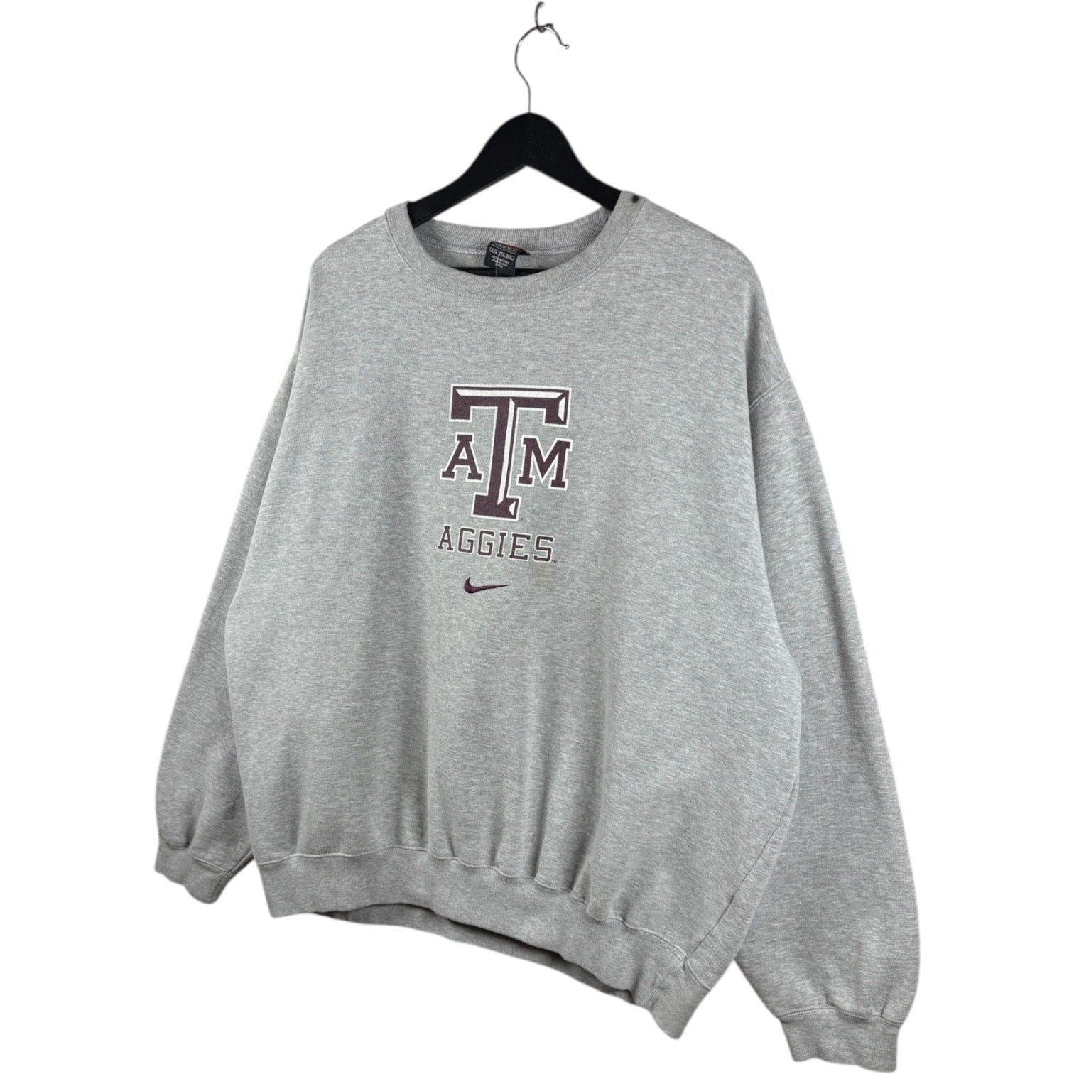 Vintage Nike Texas A&M Aggies Center Swoosh University Crewneck