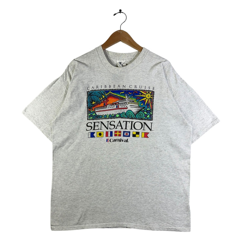 Vintage Caribbean Cruise Carnival Sensation T-Shirt