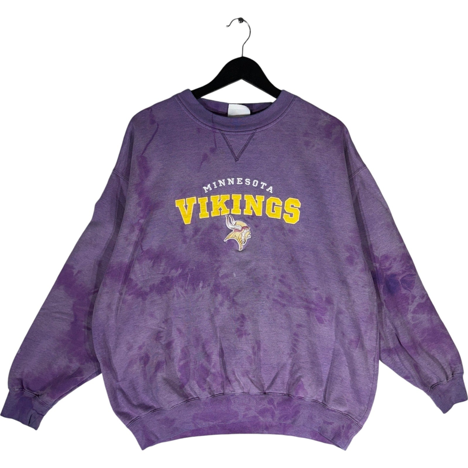 Vintage NFL Minnesota Vikings Tie Dye Crewneck