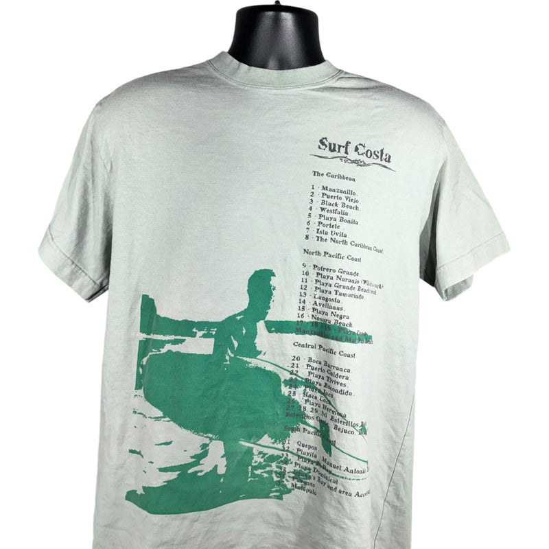 Vintage Costa Rica "Surf Map" Tee