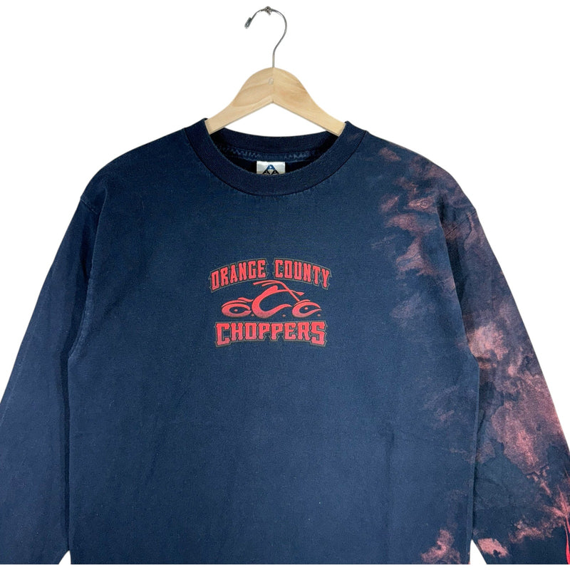 Vintage Orange County Choppers Motorcycle Long Sleeve