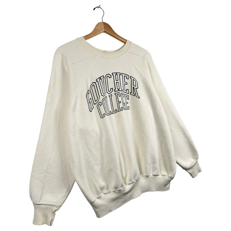 Vintage Goucher College Collegian Pullover Sweatshirt