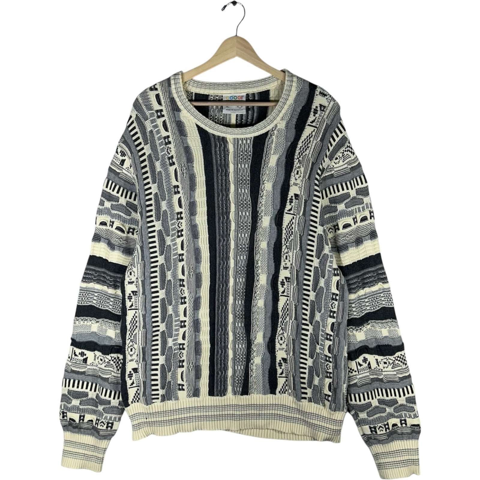 Vintage Coogi 3D Knit Sweater