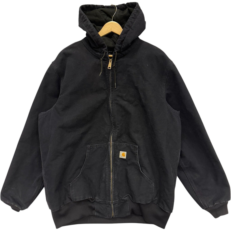 Youth Carhartt Hooded Full Zip Workwear Jacket